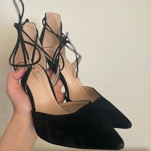 4.5” black heels